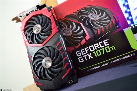 MSI GeForce GTX 1070 Ti Gaming 8 GB Graphics Card Review