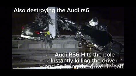 Audi RS6 crash explained in 40 seconds - YouTube