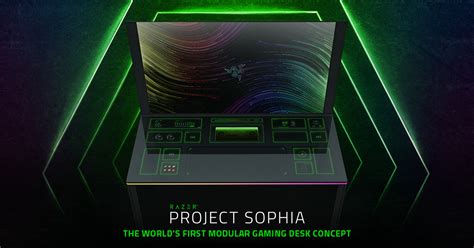 Modular Gaming Desk Concept - Razer Project Sophia | Razer United Kingdom