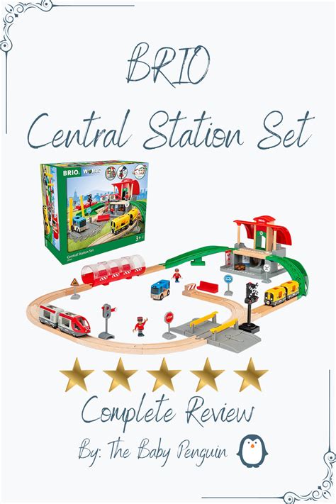 BRIO Central Station Set 33989 | BRIO WORLD | Train Review