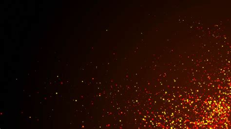 Fire Sparkles Background