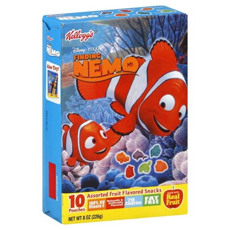 Kellogg's Fruit Snacks Finding Nemo Assorted Flavors - 10 ct