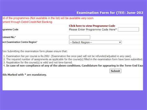 IGNOU Exam Form 2021: Online submission of June TEE exam form extended ...