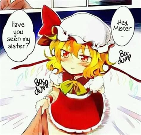 Hey mister, have you seen my sister? | Touhou Project (東方Project) | Anime, Anime funny, Memes