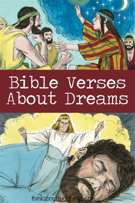 The Ultimate List Of Bible Verses About Dreams | Think About Such Things