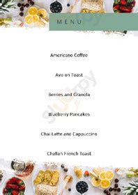 Humble Coffee, Durban - 22a Churchill Road, Greyville, Berea - Menu and Prices