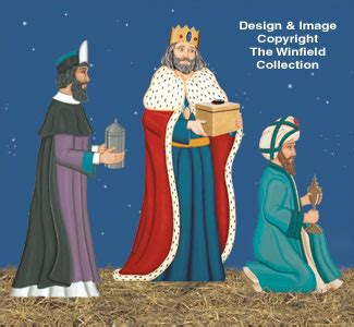 Three Kings Nativity Pattern Set, All Christmas: The Winfield Collection