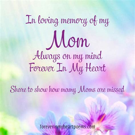 15 Best Missing Mom Quotes on Mother's Day - In loving memory of your Mom