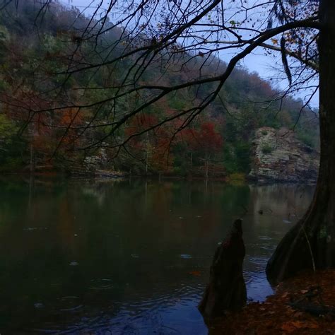 Some fall camping at Beaver's Bend State Park, Oklahoma : r/camping