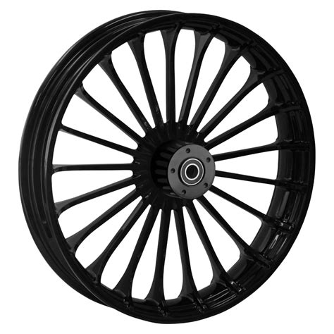 Black Harley Wheels - Replicator Wheels