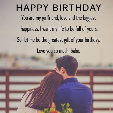 Romantic Birthday Wishes for Girlfriend in Text and Video | Birthday ...