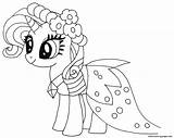My Little Pony Coloring Pages Rarity sketch template