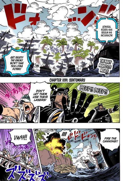 One Piece Chapter 1091. Colored. : r/OnePiece