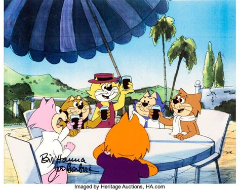 Top Cat and the Beverly Hills Cats Production Cel Setup Signed by | Lot #97454 | Heritage ...