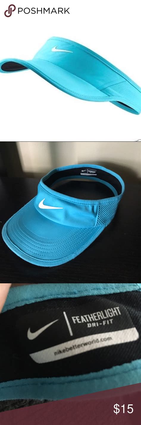 Blue Featherlight Nike Visor | Nike visor, Nike accessories, Nike