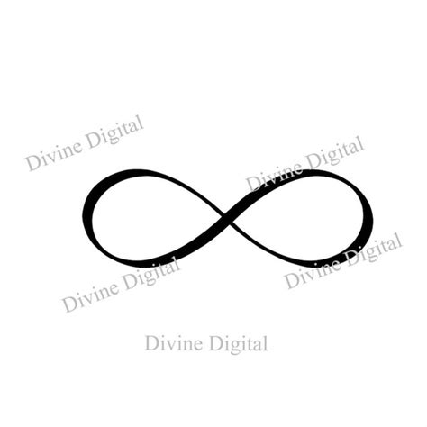 Infinity Symbol SVG File for Vinyl Cutting Machines - Inspire Uplift