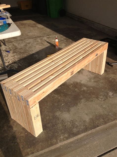 exterior: Antique DIY Patio Bench Gaining Unique Exterior Design, Luxury Busla: Home Decorating ...