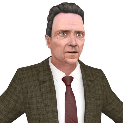 3D Model Christopher Walken - TurboSquid 1311964