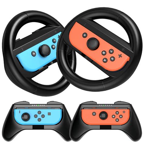 Buy HEYSTOP Steering Wheel Controller for Nintendo Switch & Switch OLED ...