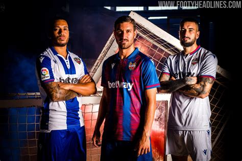 Unique Levante 19-20 Home, Away & Third Kits Released - Footy Headlines