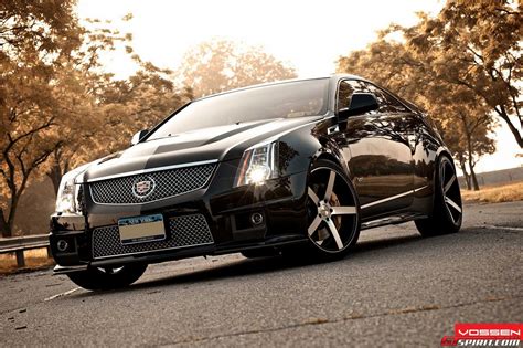 2012 Cadillac CTS-V Coupe with 20 Inch CV3 Vossen Wheels - GTspirit