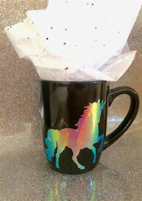 Iridescent, Color Changing, Unicorn Mug - Etsy