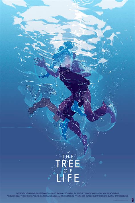 The Tree of Life by Tomer Hanuka - Home of the Alternative Movie Poster -AMP-