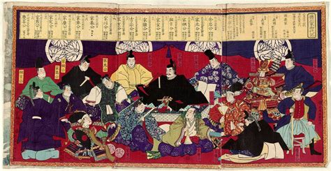 Utagawa Yoshitora: The Tokugawa Shoguns (Tokugawa-ke godaiki) - Museum ...