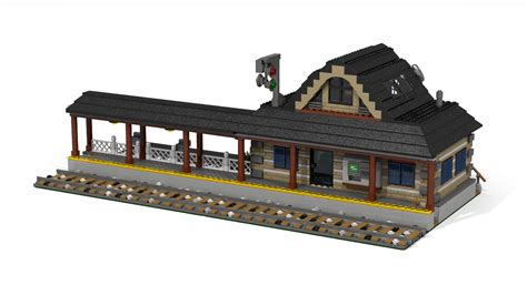 LEGO IDEAS - Modern Railroad Station