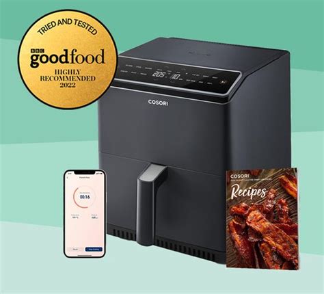 Cosori Dual Blaze 6.4-litre Smart air fryer - Reviews | BBC Good Food