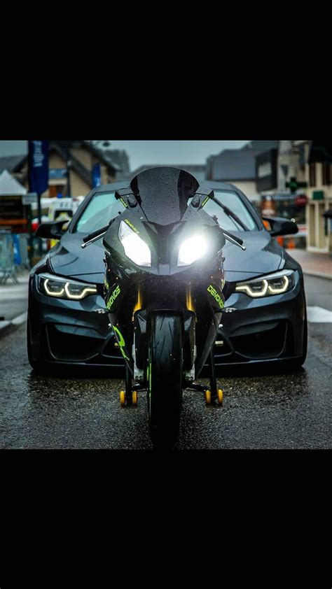 Bmw Bike And Car Wallpaper Download / Black bmw sedan, bmw m4, car, cyan, blue, red, glowing ...