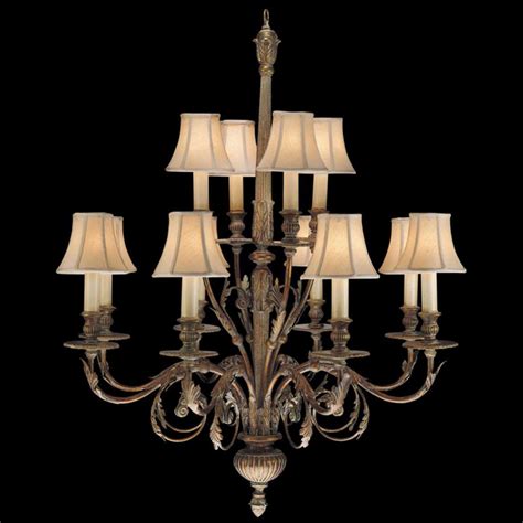 Fine Art Lamps Verona 710340ST 12-Light 36'' Wide Grand Chandelier ...