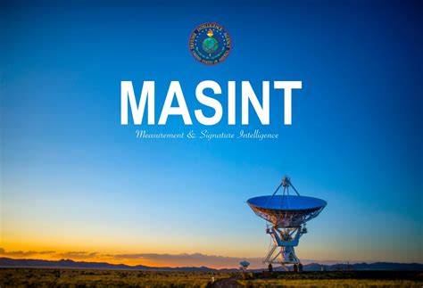 MASINT — Measurement & Signature Intelligence — Are.na