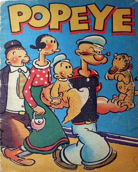 E.C. Segar - Popeye 1937 Vintage Comic Books, Vintage Comics, Vintage Posters, Vintage Art ...