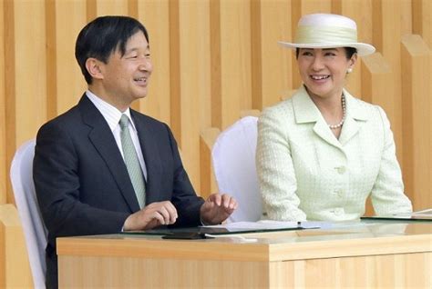 Emperor Naruhito and Empress Masako attended the tree-planting festival ...