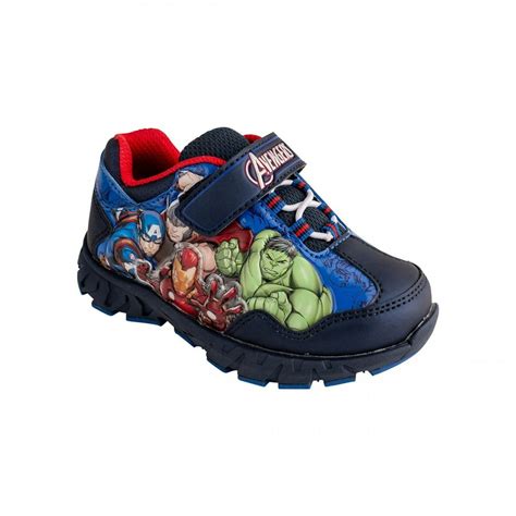 Marvel Avengers Assemble Ready to Fight Light Up Kids Shoes-Size 11 ...