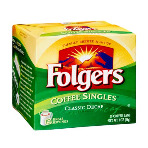 Folgers Classic Decaf Coffee Singles - 19 PK Reviews 2020