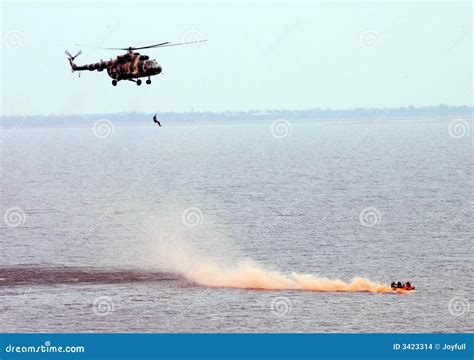 Helicopter. Rescue Occupation Stock Photo - Image of help, transport ...