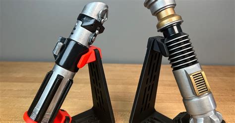 Open Lightsaber Stand by 3D Printing World | Download free STL model | Printables.com