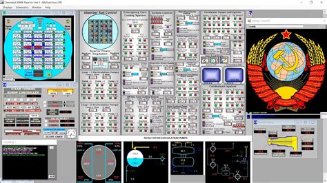 RBMK-1000 Chernobyl Nuclear Reactor Simulator Tutorial - YouTube