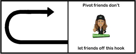 Pivot friends don't let friends off this hook