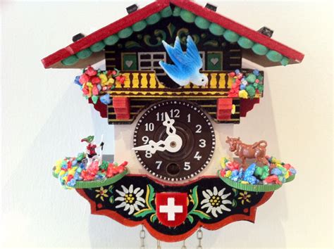 Vintage Cuckoo Clock Swiss