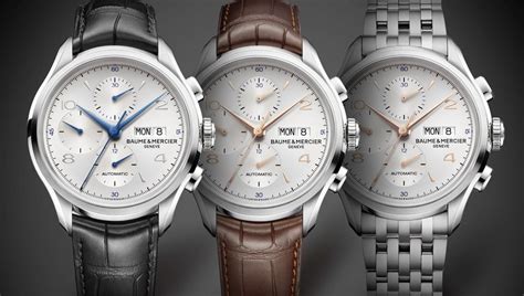 Baume & Mercier introduce the Clifton Chronograph - Monochrome Watches