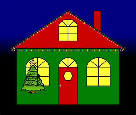 2,800+ Christmas Lights On House Illustrations, Royalty-Free - Clip Art Library