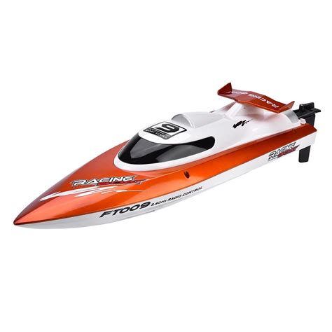 Greensen RC Speedboat,2.4GHz 4 Channels Remote Control Speedboat Racing RC Speed Boat Toy Model ...