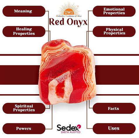 Red Onyx Stone: Meaning, Properties, Powers, Facts, Uses