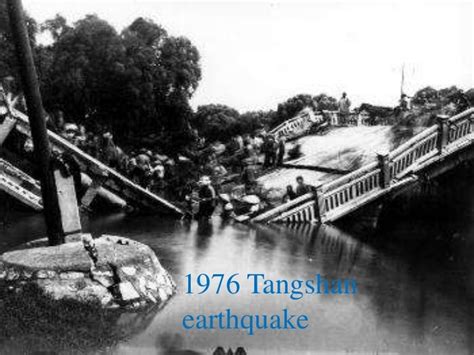 Tangshan earthquake