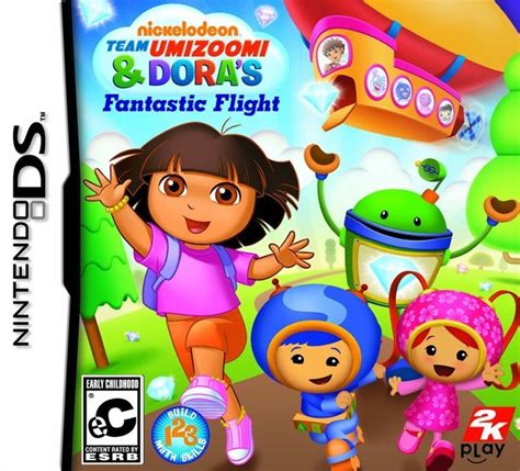 Nickelodeon Team Umizoomi & Dora's Fantastic Flight - Nintendo DS | Nintendo ds, Team umizoomi, Dora