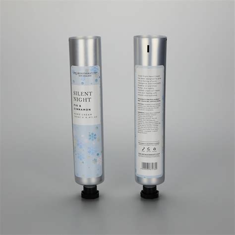 130ml aluminum packaging tube cosmetic hand cream tube with octagonal screw cap