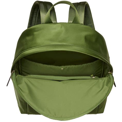 Kate Spade Nylon City Pack Large Backpack Bag PXRUB189 in Olive – PinkOrchard.com